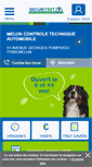 Mobile Screenshot of controle-technique-melun.securitest.fr