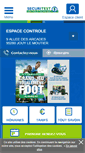Mobile Screenshot of espacecontrole.securitest.fr