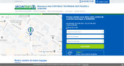 Desktop Screenshot of controle-technique-aubagne.securitest.fr