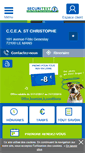 Mobile Screenshot of cceasaintchristophe.securitest.fr