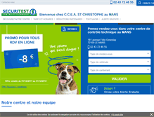 Tablet Screenshot of cceasaintchristophe.securitest.fr