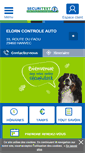 Mobile Screenshot of controle-technique-hanvec.securitest.fr