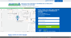 Desktop Screenshot of courseulles-sur-mer.securitest.fr
