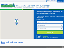 Tablet Screenshot of ctcreon.securitest.fr