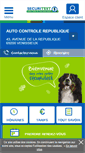 Mobile Screenshot of controle-technique-venissieux.securitest.fr