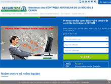 Tablet Screenshot of cabr.securitest.fr